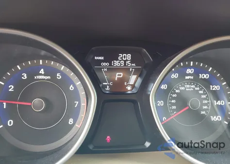 2011 Hyundai Elantra Gls из США, поврежденный, VIN 5NPDH4AE4BH006711